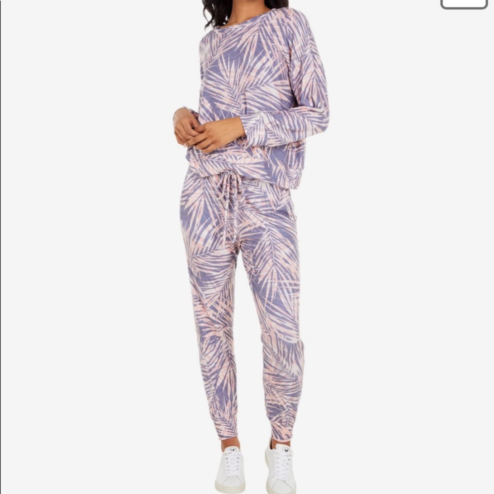 Sundry Tropical Print Joggers💖